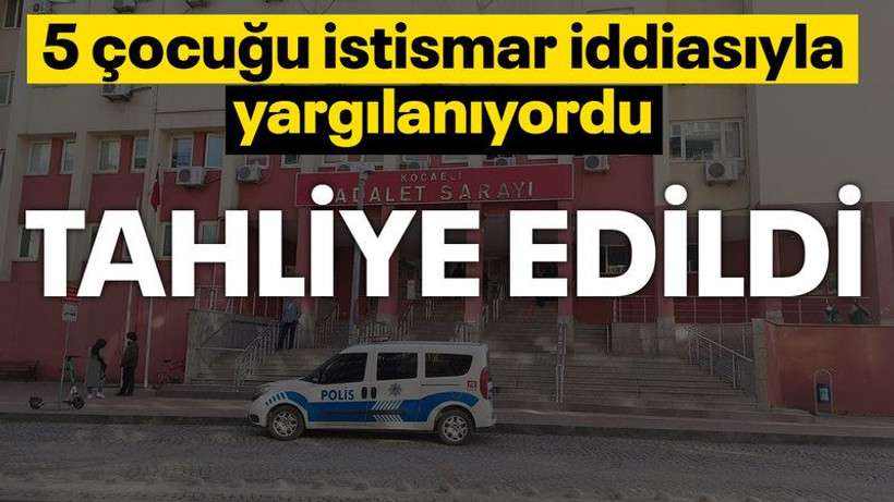 5 çocuğu istismar ettiği iddia edilen zanlı, tahliye oldu