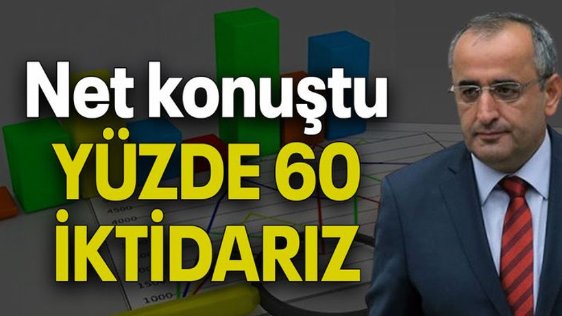 Haydar Akar net konuştu: YÜZDE 60 İKTİDARIZ