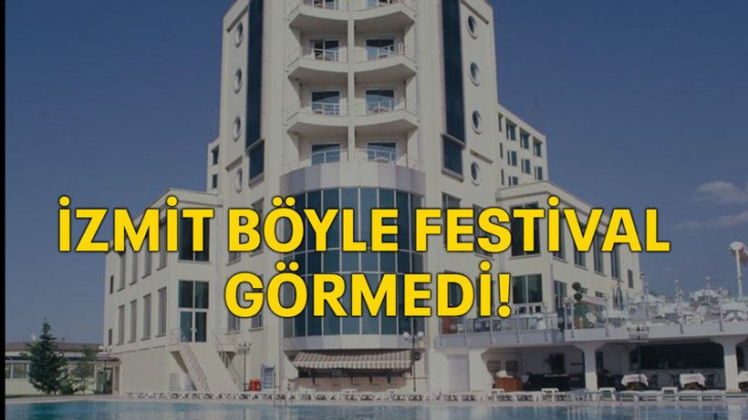 İzmit böyle festival görmedi!