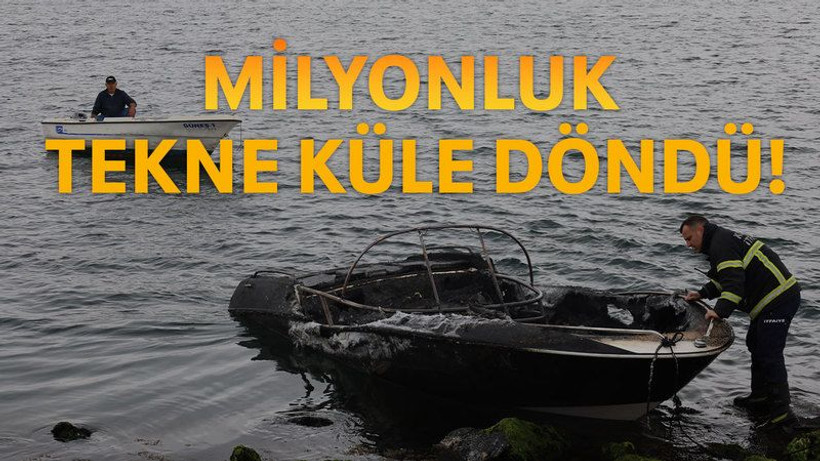 Milyonluk tekne küle döndü
