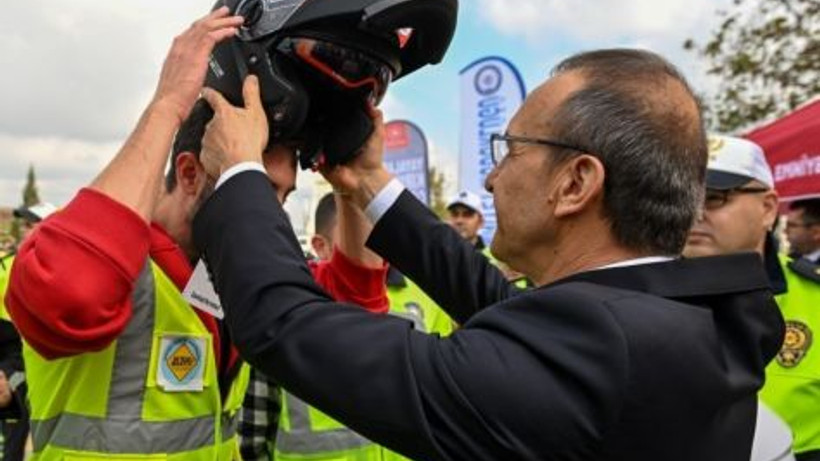 Motosikletli kuryeler için yeni proje!