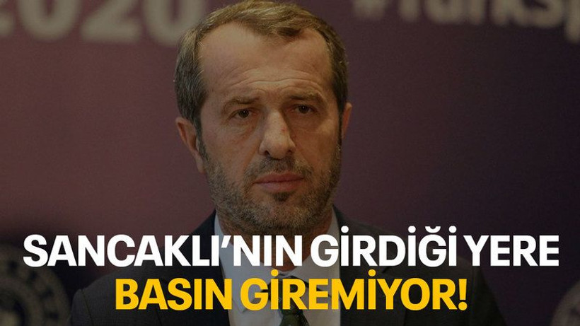 Sancaklı’nın olduğu yere basın giremiyor!