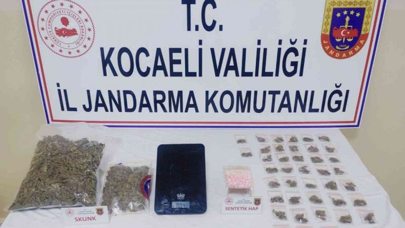 Jandarmadan İzmit'te, uyuşturucu operasyonu