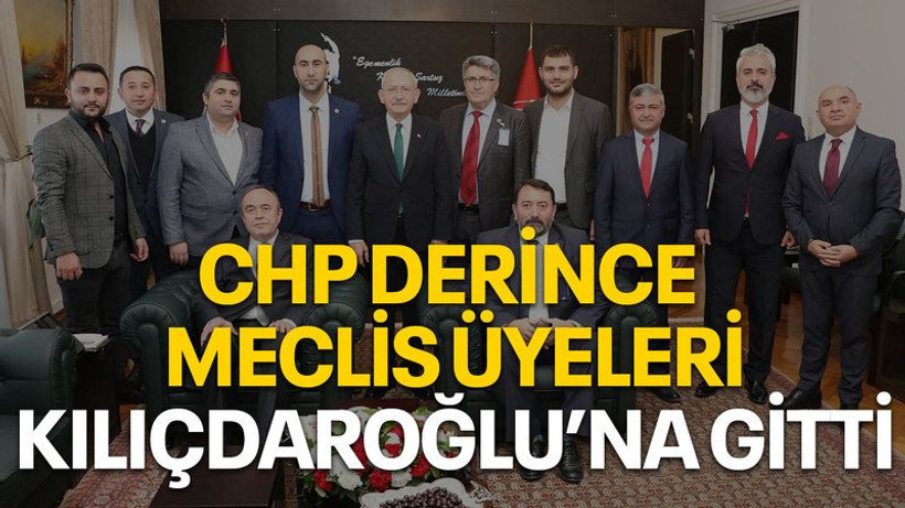 CHP Derince Meclis Üyeleri Kılıçdaroğlu’na gitti
