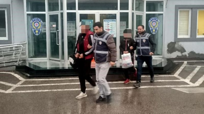 Suçüstü yakalanan hırsızlar tutuklandı