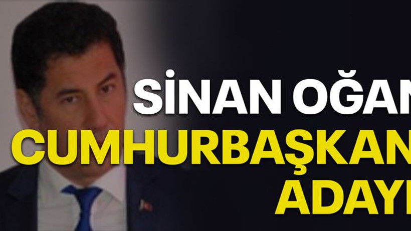 Sinan Oğan cumhurbaşkanı adayı!