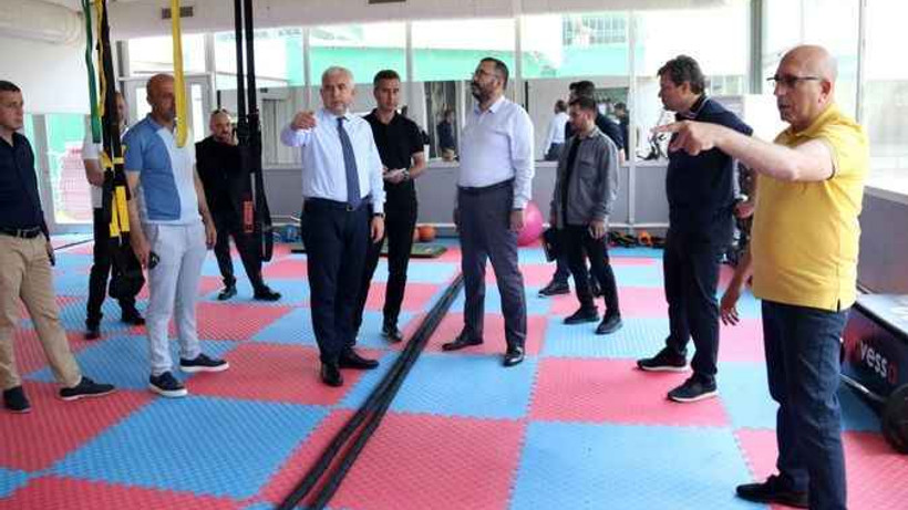 Genel Sekreter Gündoğdu, Kocaelispor Brunga tesislerini inceledi