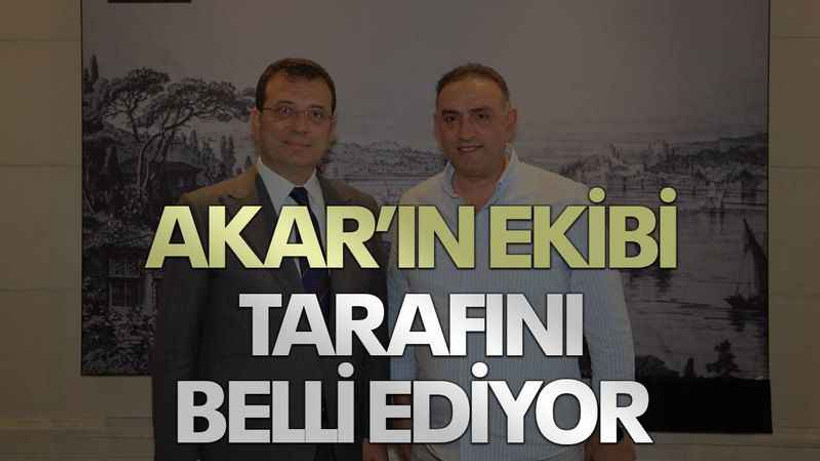 Akar’ın ekibi tarafını belli ediyor