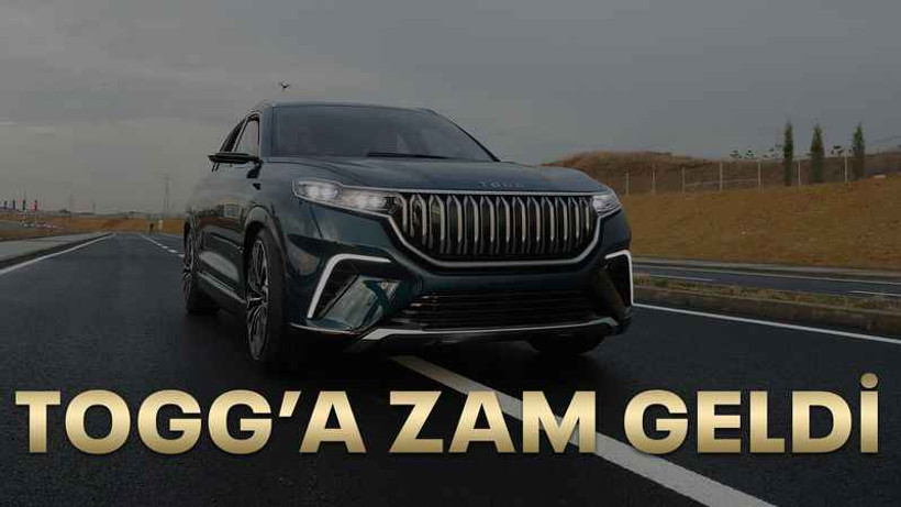TOGG'a zam geldi. Yeni fiyatları belli oldu