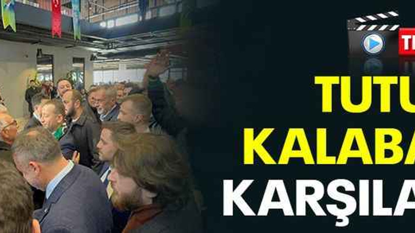 Tutuş’a kalabalık karşılama