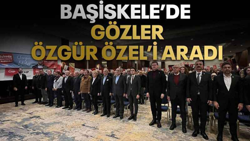 Başiskele’de gözler Özgür Özel’i aradı