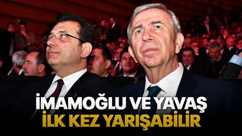 İmamoğlu ve Yavaş ilk kez yarışabilir