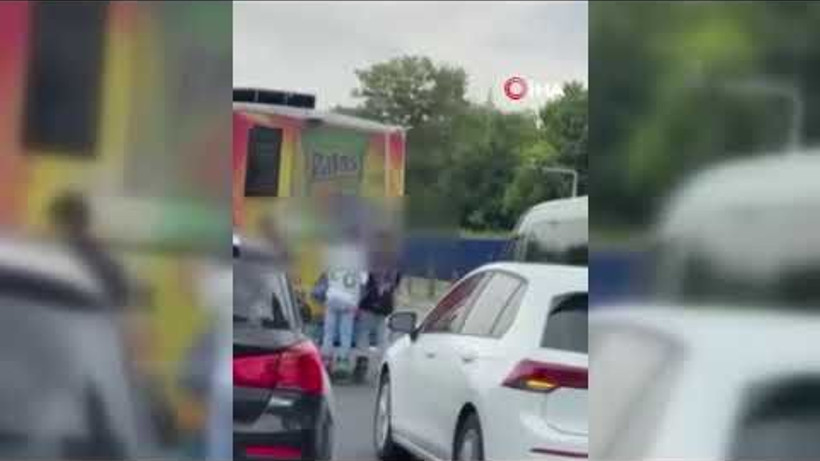 Ankara'da yürekleri ağza getiren görüntüler