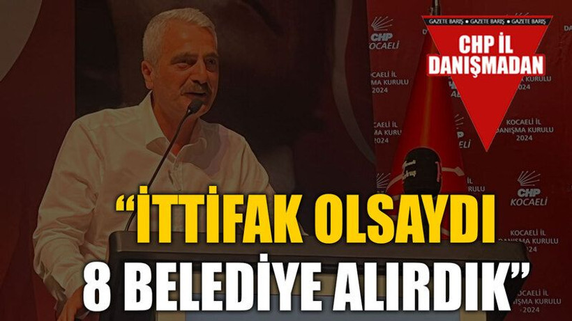 “İttifak olsaydı 8 belediye alırdık”
