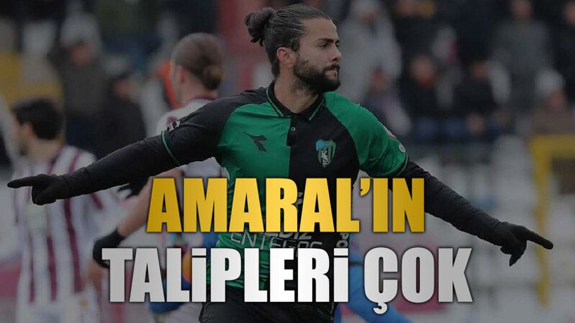 Amaral’ın talipleri çok
