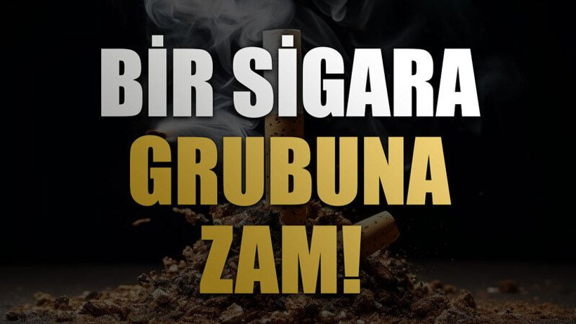 Bir sigara grubuna zam! İşte en pahalı ve en ucuz sigara fiyatları...