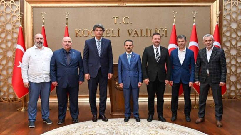 Başkan Kocaman Vali Aktaş’a gitti