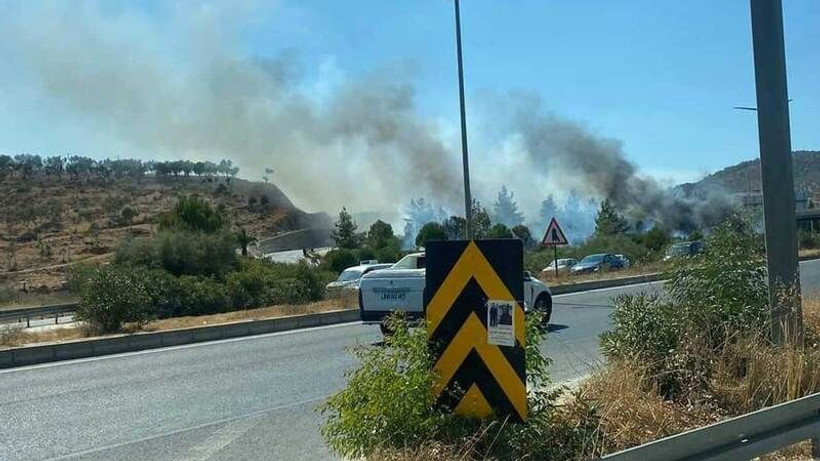 Milas'taki orman yangını kontrol altına alındı