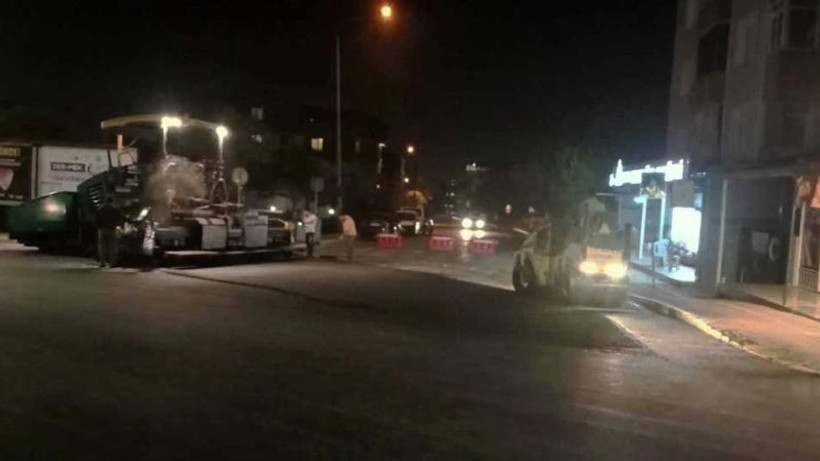 Derince'de üstyapı yenileme çalışmaları yapıldı