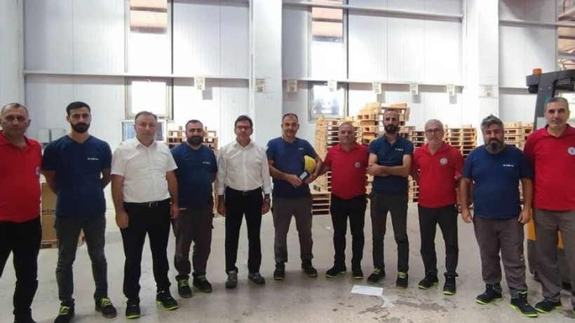 Özkan Atar işçilere vergide adaleti anlattı