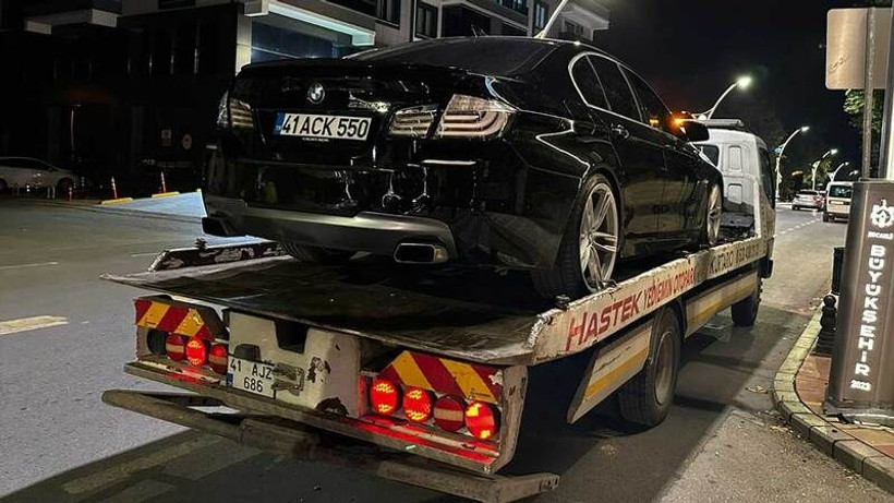 Polis Kocaeli’de drift atan sürücüyü affetmedi