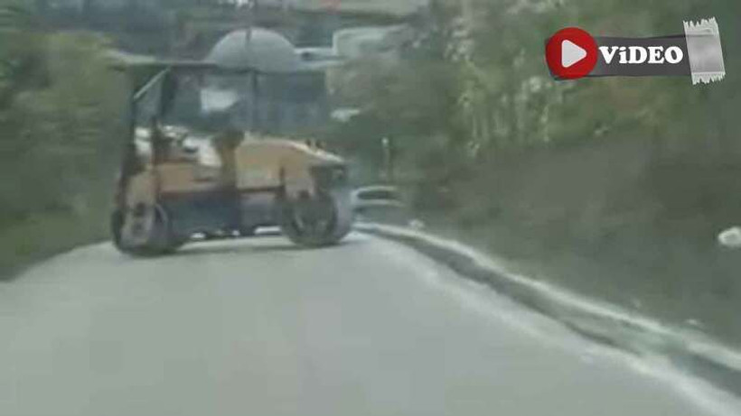 Büyükşehirin kapattığı yol vatandaşla işçiyi karşı karşıya getirdi
