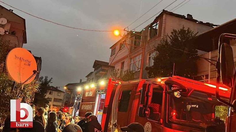 Darıca’da evde yangın çıktı, mahsur kalan kişi öldü