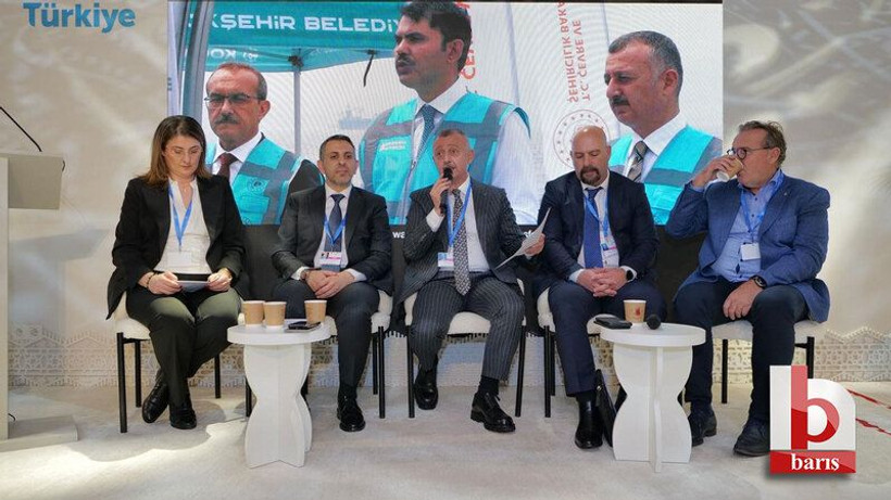 Başkan Büyükakın Bakü'de dip çamurunu anlattı