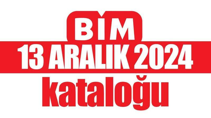 BİM’de indirim yağmuru- BİM 13 Aralık 2024 Kataloğu Aktüel Ürünler