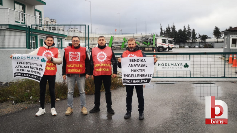 Çayırova’da işten atılan işçiler eylem başlattılar