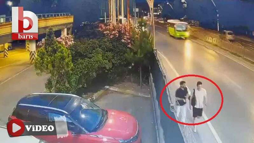 İzmit’te 2 gencin öldüğü kazanın görüntüleri ortaya çıktı