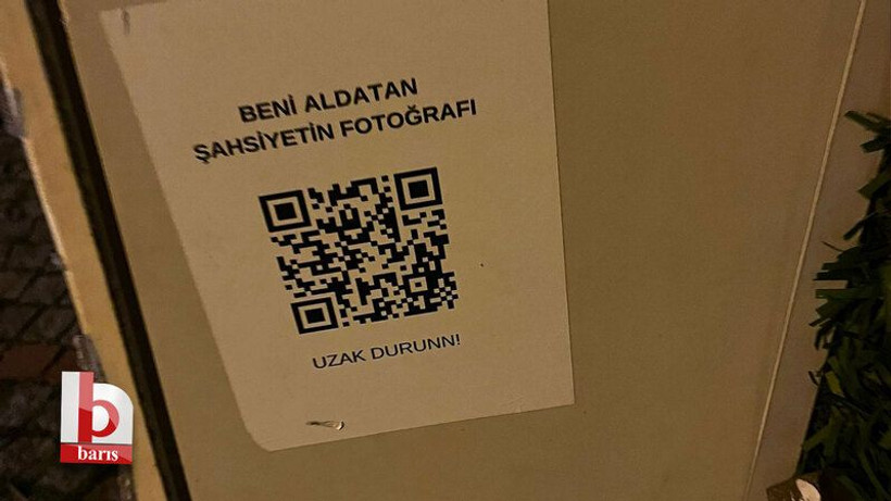 İzmit sokaklarında çok ilginç protesto: “Beni aldatan şahıs” yazılı afişin altından bakın ne çıktı!