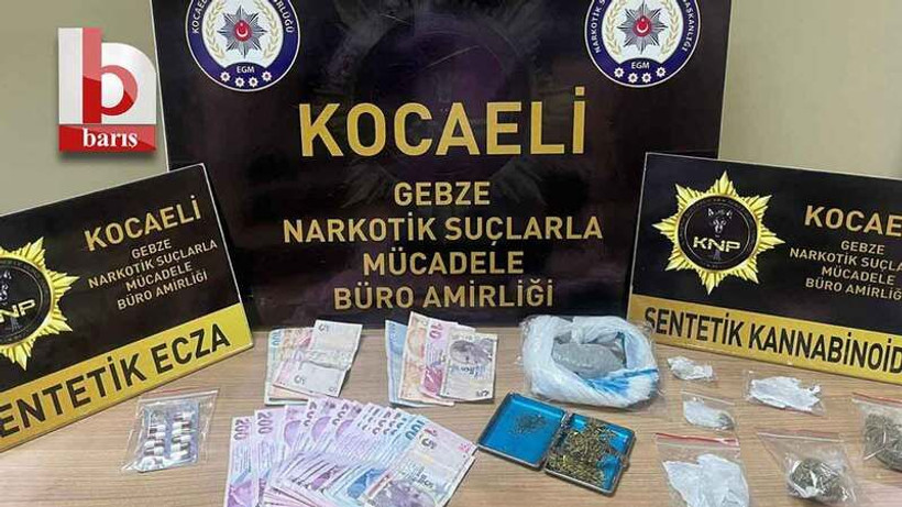 Kocaeli’deki 2 ilçede uyuşturucu operasyonu 8 gözaltı