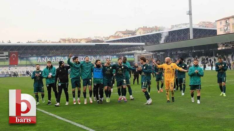 Kocaelispor ilk yarıyı lider tamamladı