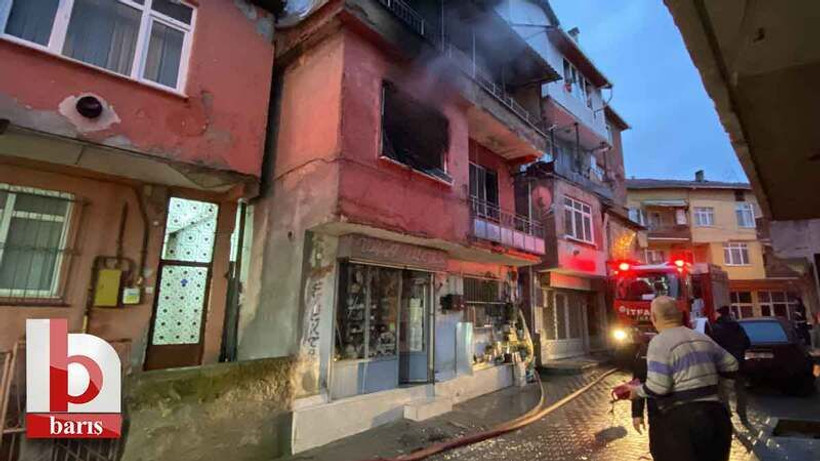 İzmit’te korkutan ev yangını!