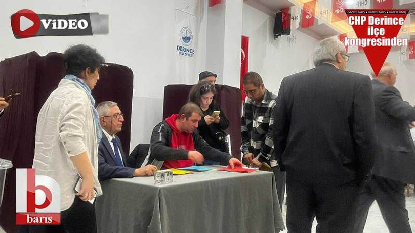 CHP Derince’de gizli oy sayımı delegeyi kızdırdı