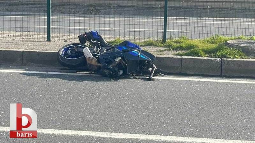 Karamürsel’de motosiklet kazası, sürücü ağır yaralı