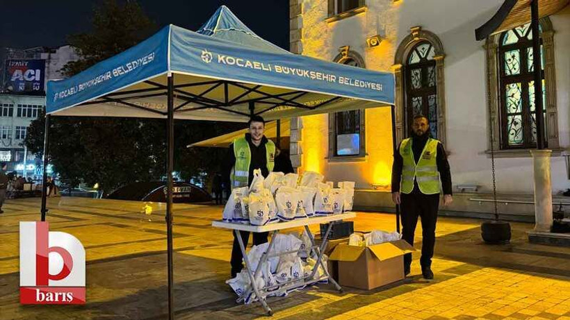 Büyükşehir kandilde vatandaşları unutmadı