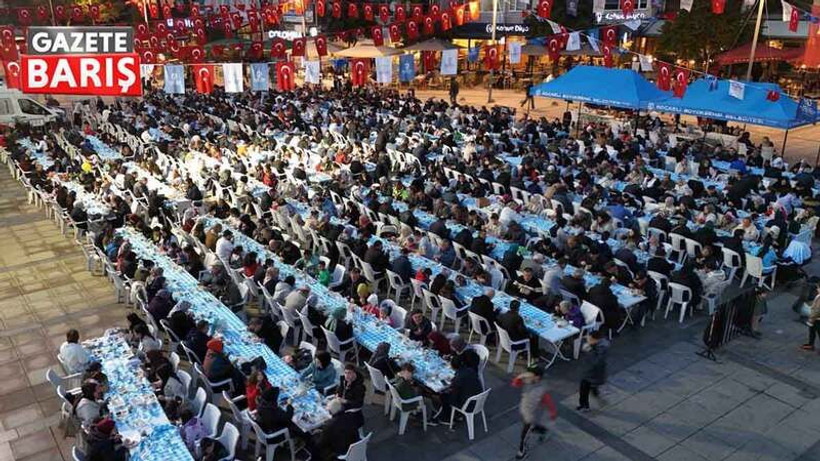 Kocaeli’de her gün dev iftar