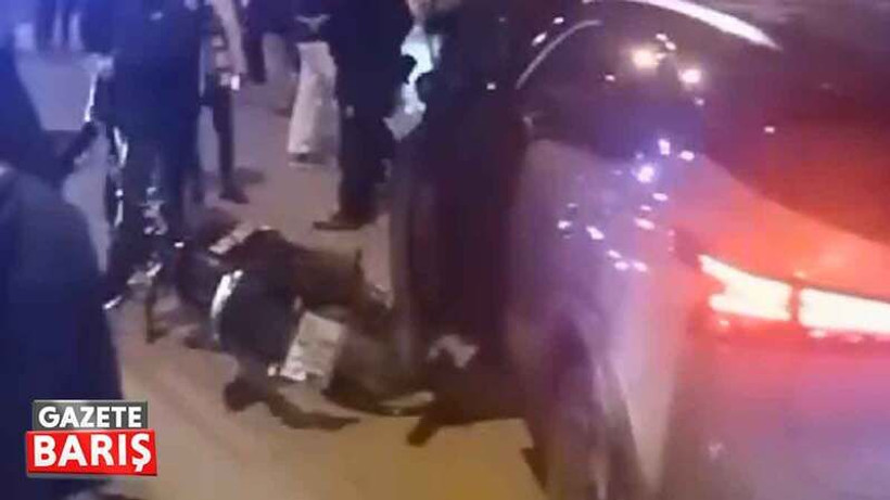 Kocaeli’de motosikletle otomobil çarpıştı: Yaralı var