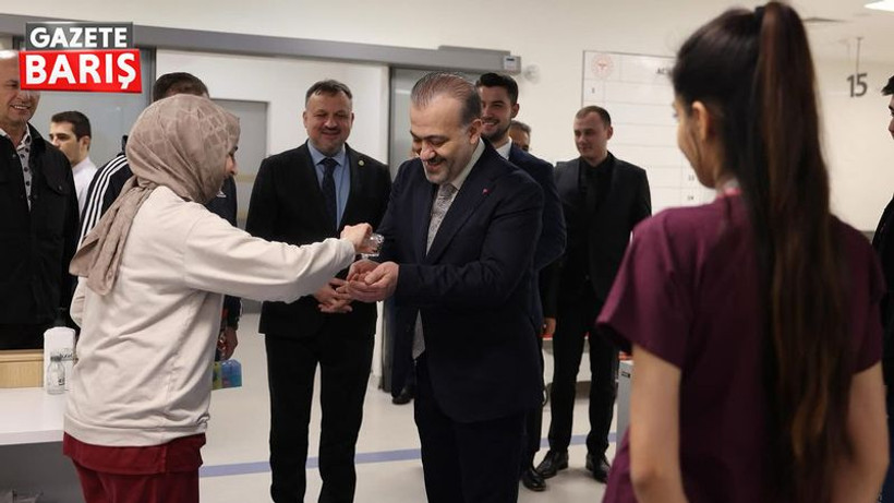 Şahin Talus ilk bayram ziyaretlerini bu kurumlara yaptı