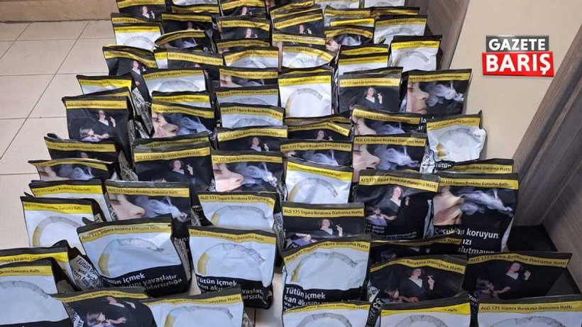 Kocaeli'de kaçak tütün operasyonu: 100 kilogram ele geçirildi