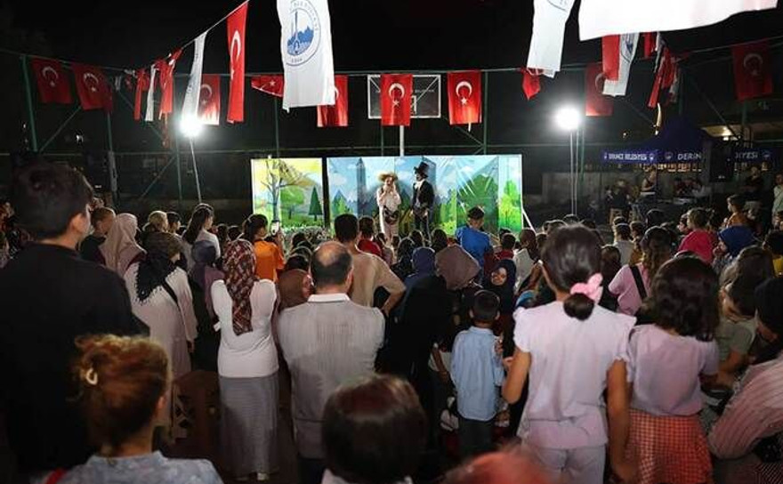 Derinceli çocuklar bu etkinliklerde çok eğleniyor!