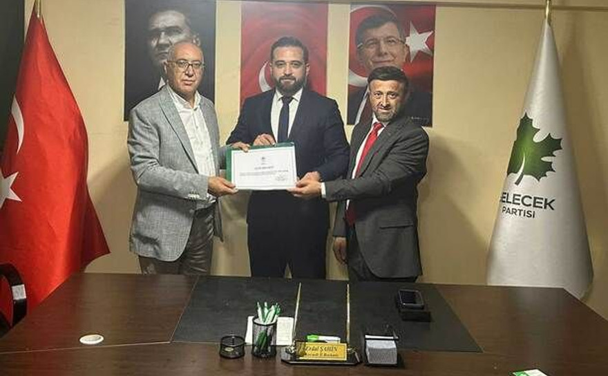 Gelecek Partisi Darıca İlçe Başkanı Orhan Şahin oldu