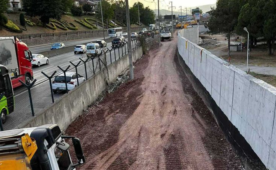 Kocaeli'de yol çalışması nedeniyle bir durak kullanıma kapatıldı!