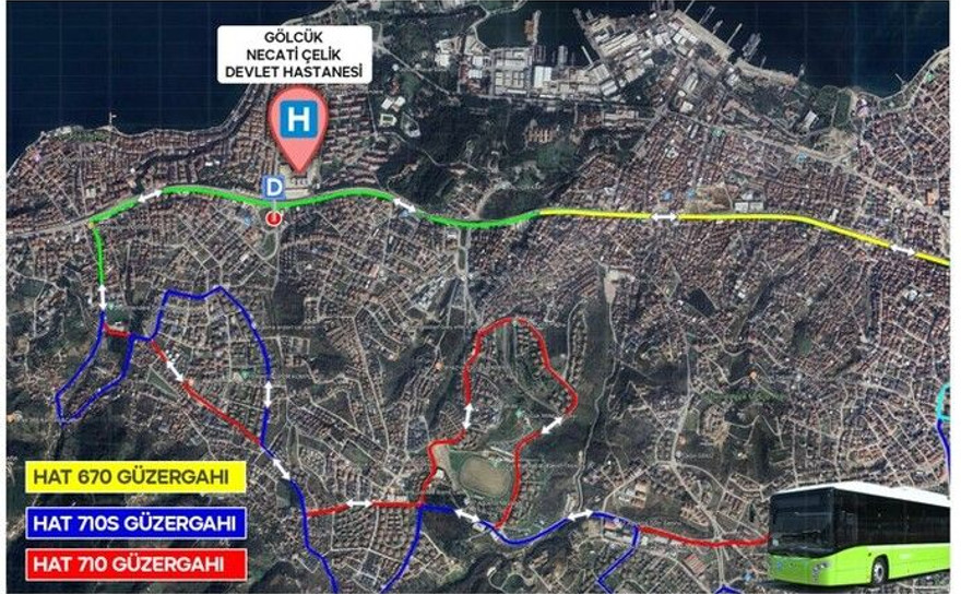 Yeni hastaneye gidecek hatlar belli oldu!