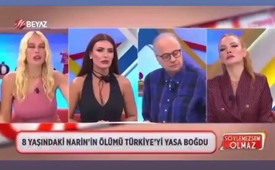 Canlı yayında Narin için çığlık attılar tepki yağdı