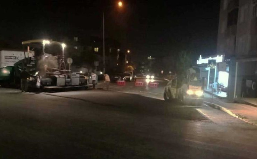 Derince'de üstyapı yenileme çalışmaları yapıldı
