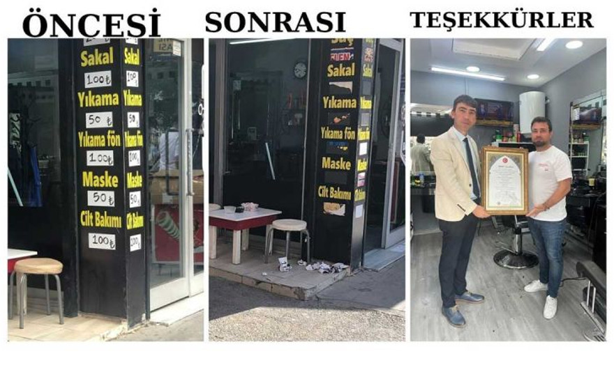 Berberler odası başkanından üyesine teşekkür
