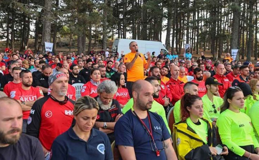 Kocaeli dahil 10 ilin AFAD personelleri Uludağ'da buluştu